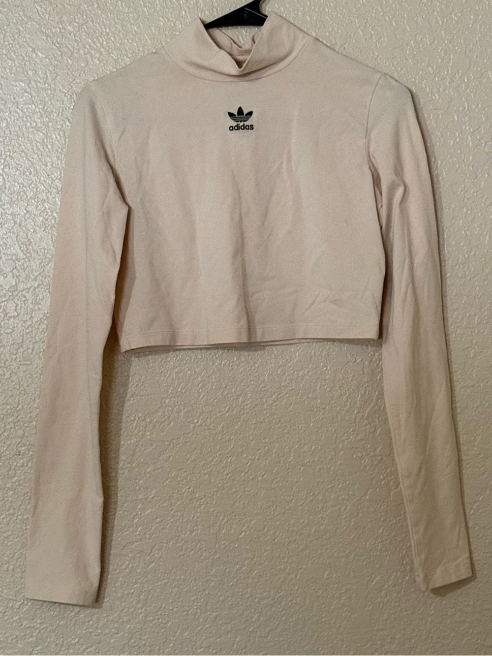 Adidas Long Sleeve Turtleneck Crop Top